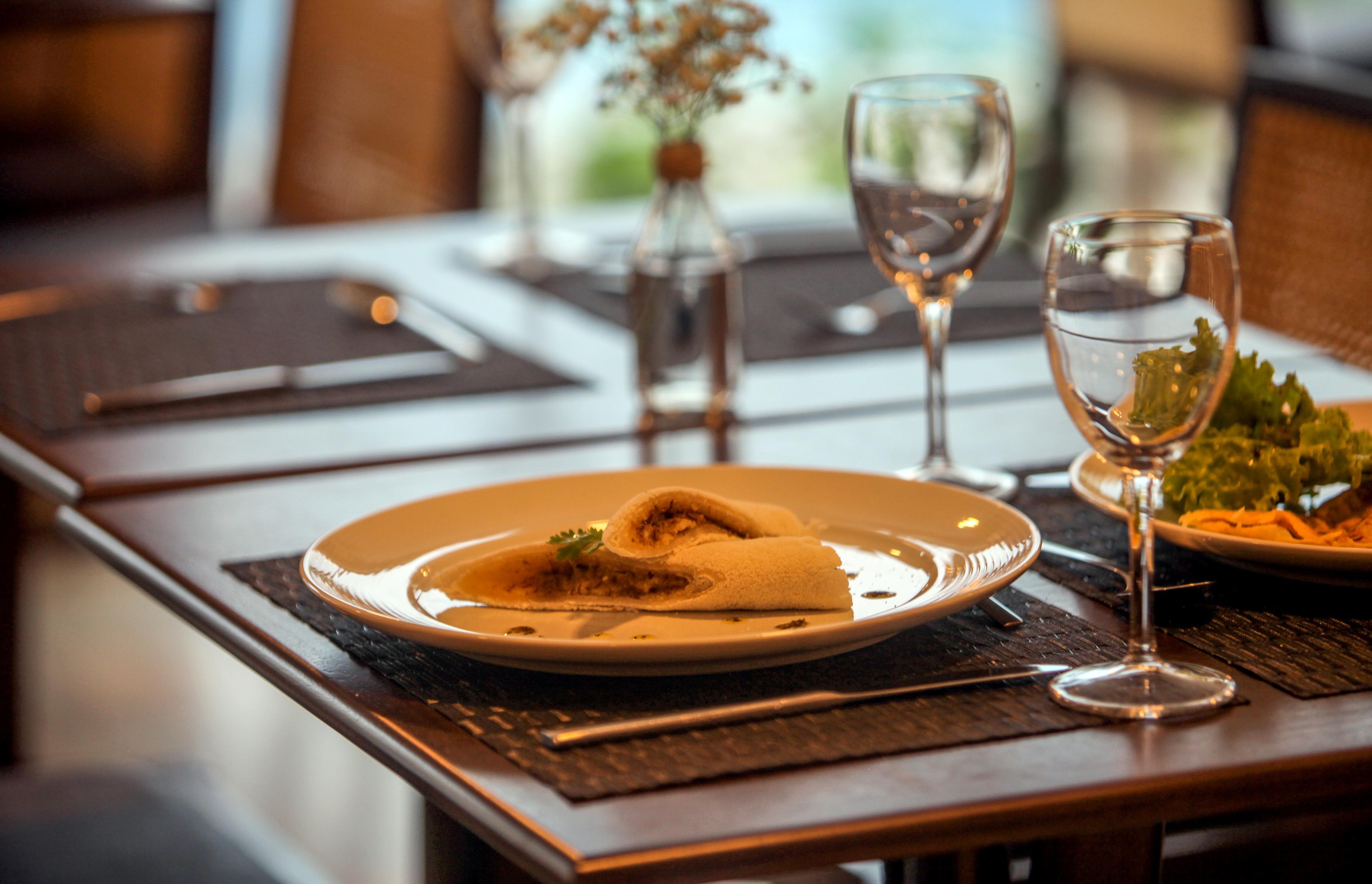 Gran Mareiro Hotel 포르탈레자 외부 사진 A place setting