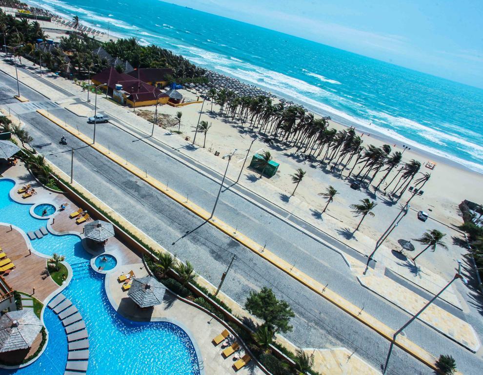 Gran Mareiro Hotel 포르탈레자 외부 사진 Aerial view of the boardwalk